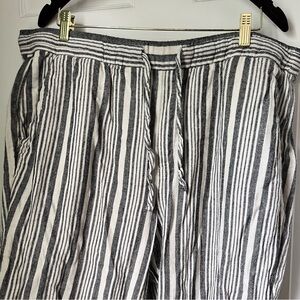 Wide Leg Linen Beach Pants